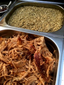 Yorkshire - pulled pork and stuffing